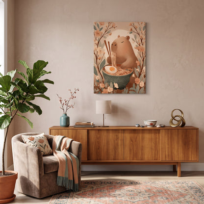 Foodie Capybara Paint-by-Numbers Kit – Maison Artsen