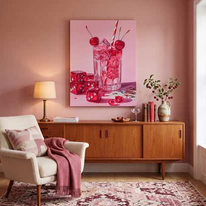 Cherry Cocktail Paint-by-Numbers Kit – Maison Artsen