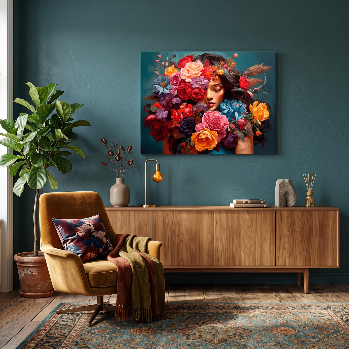 Rose Crown Paint-by-Numbers Kit – Maison Artsen