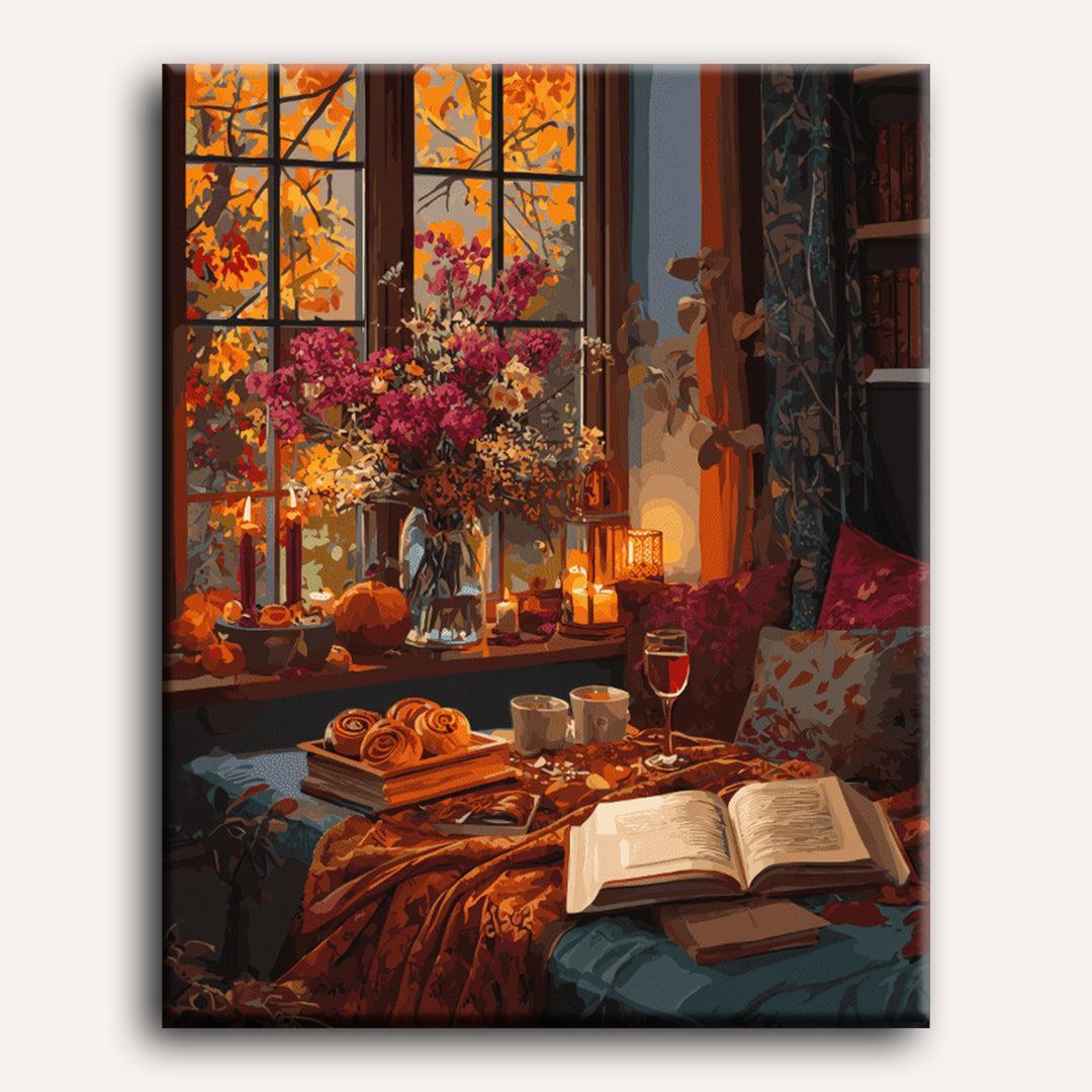 Cozy Evening Paint-by-Numbers Kit – Maison Artsen