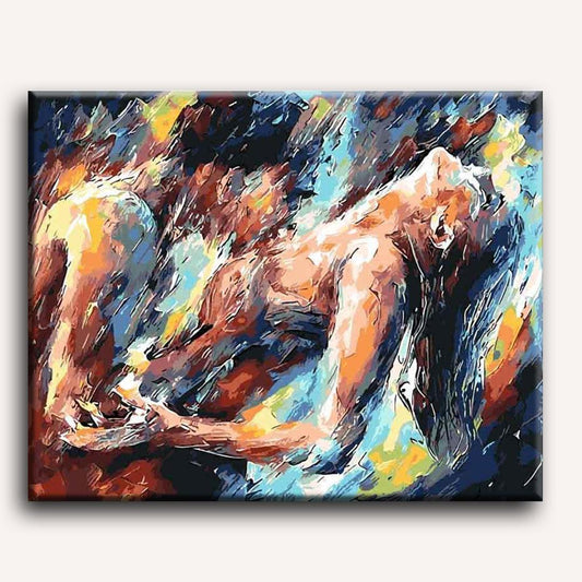 Deux Amoureux - Peinture par numéro Maison Artsen