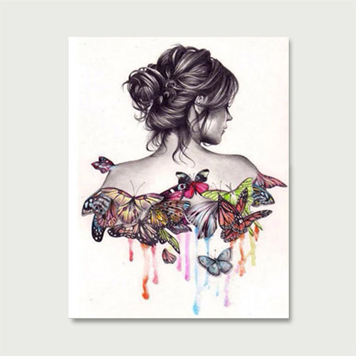 Back to the Butterflies Paint-by-Numbers Kit – Maison Artsen