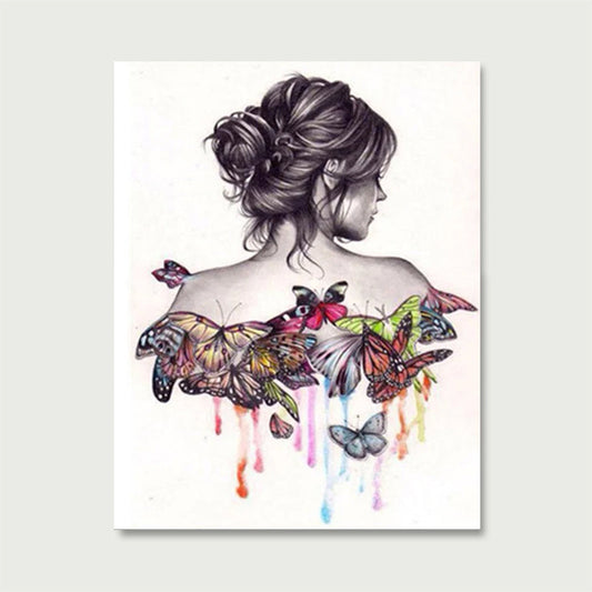 Back to the Butterflies Paint-by-Numbers Kit – Maison Artsen