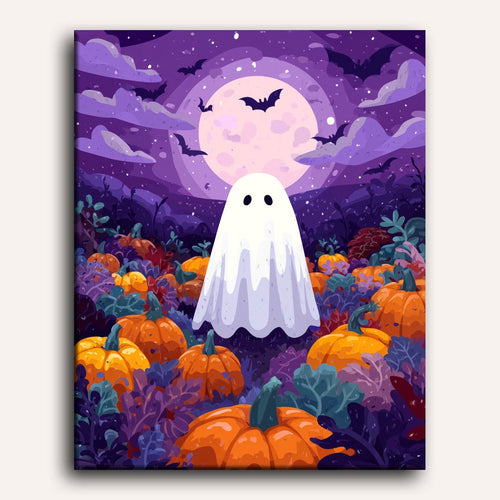 Fantôme Minuit - Peinture par numéro Maison Artsen