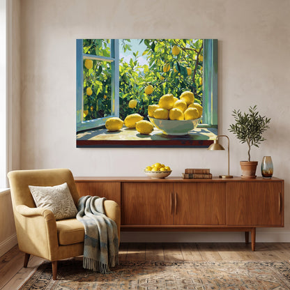 Lemon Tree Window Paint-by-Numbers Kit – Maison Artsen
