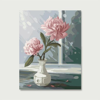 Flower in Glass Paint-by-Numbers Kit – Maison Artsen