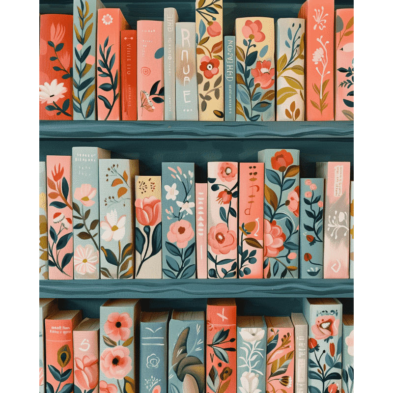 Floral Tales Paint-by-Numbers Kit – Maison Artsen