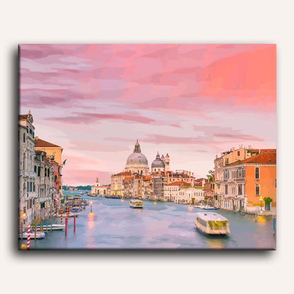 Grand Canal of Venice Paint-by-Numbers Kit – Maison Artsen