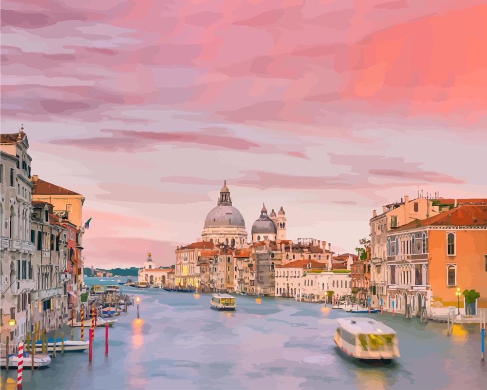 Grand Canal de Venise - Tableau peinture par numéro