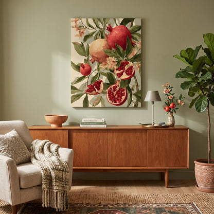 Pomegranates in Bloom Paint-by-Numbers Kit – Maison Artsen