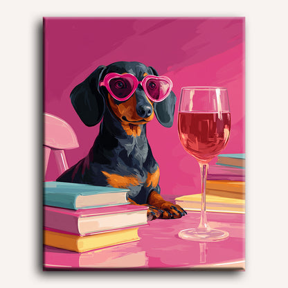 Chic Happy Hour Paint-by-Numbers Kit – Maison Artsen