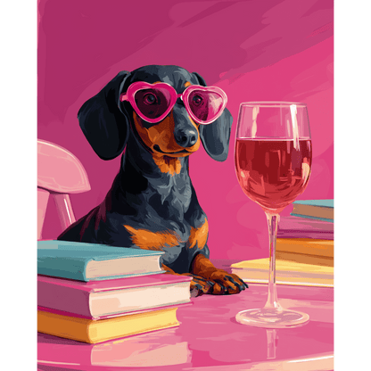 Chic Happy Hour Paint-by-Numbers Kit – Maison Artsen