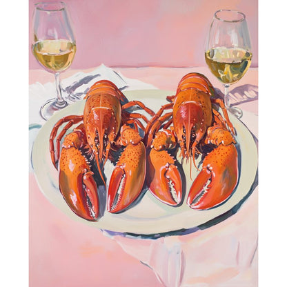 Royal Lobster Paint-by-Numbers Kit – Maison Artsen