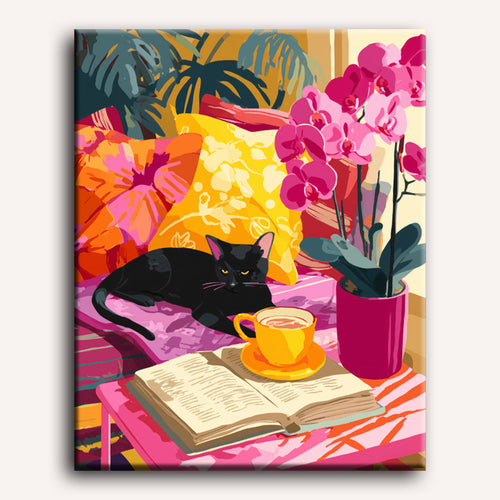 Lazy Day Paint-by-Numbers Kit – Maison Artsen