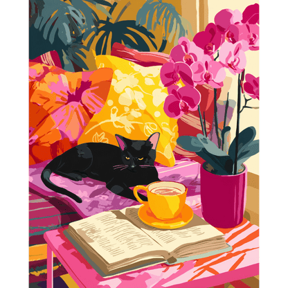 Lazy Day Paint-by-Numbers Kit – Maison Artsen