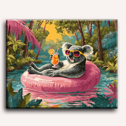 Cool Koala Paint-by-Numbers Kit – Maison Artsen