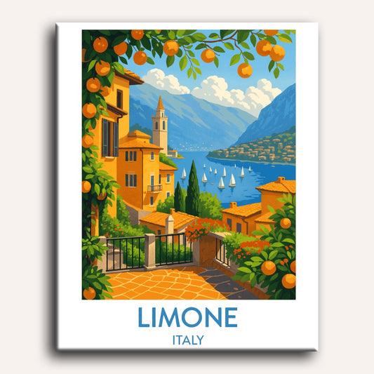 Limone Dolce Vita - Peinture par numéro Maison Artsen