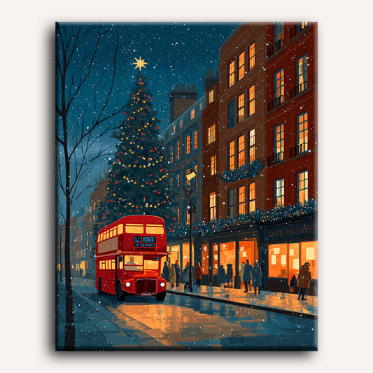 Magical London Paint-by-Numbers Kit – Maison Artsen