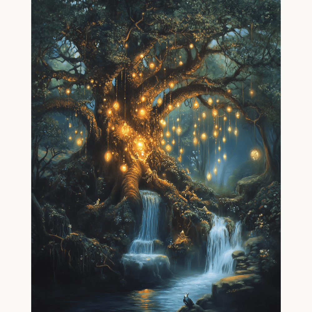 Tree of Souls Paint-by-Numbers Kit – Maison Artsen