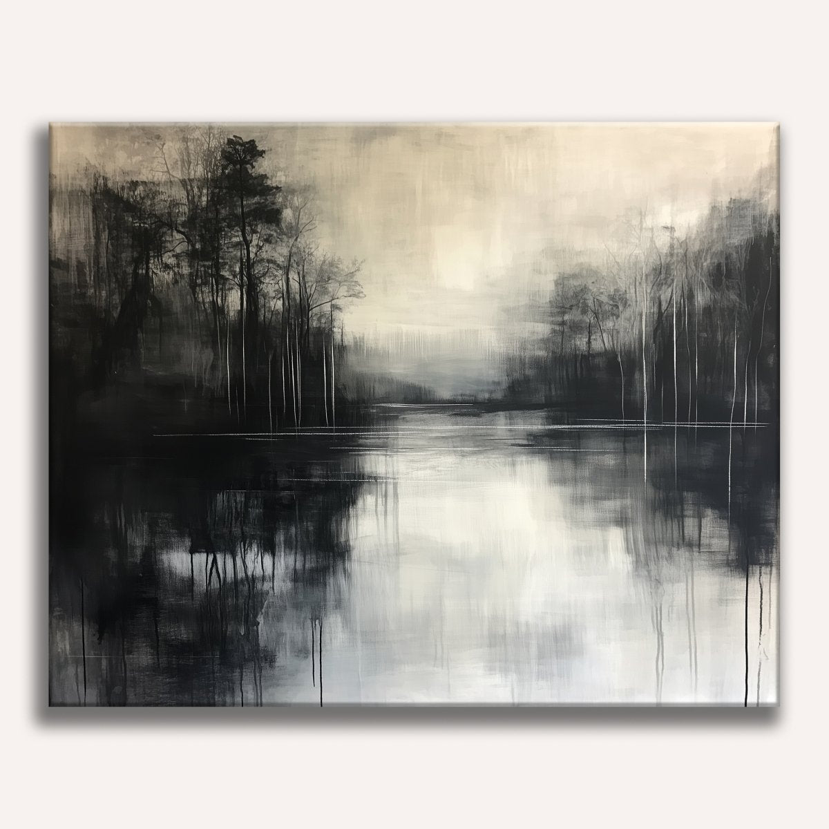 Melancholy Reflection Paint-by-Numbers Kit – Maison Artsen