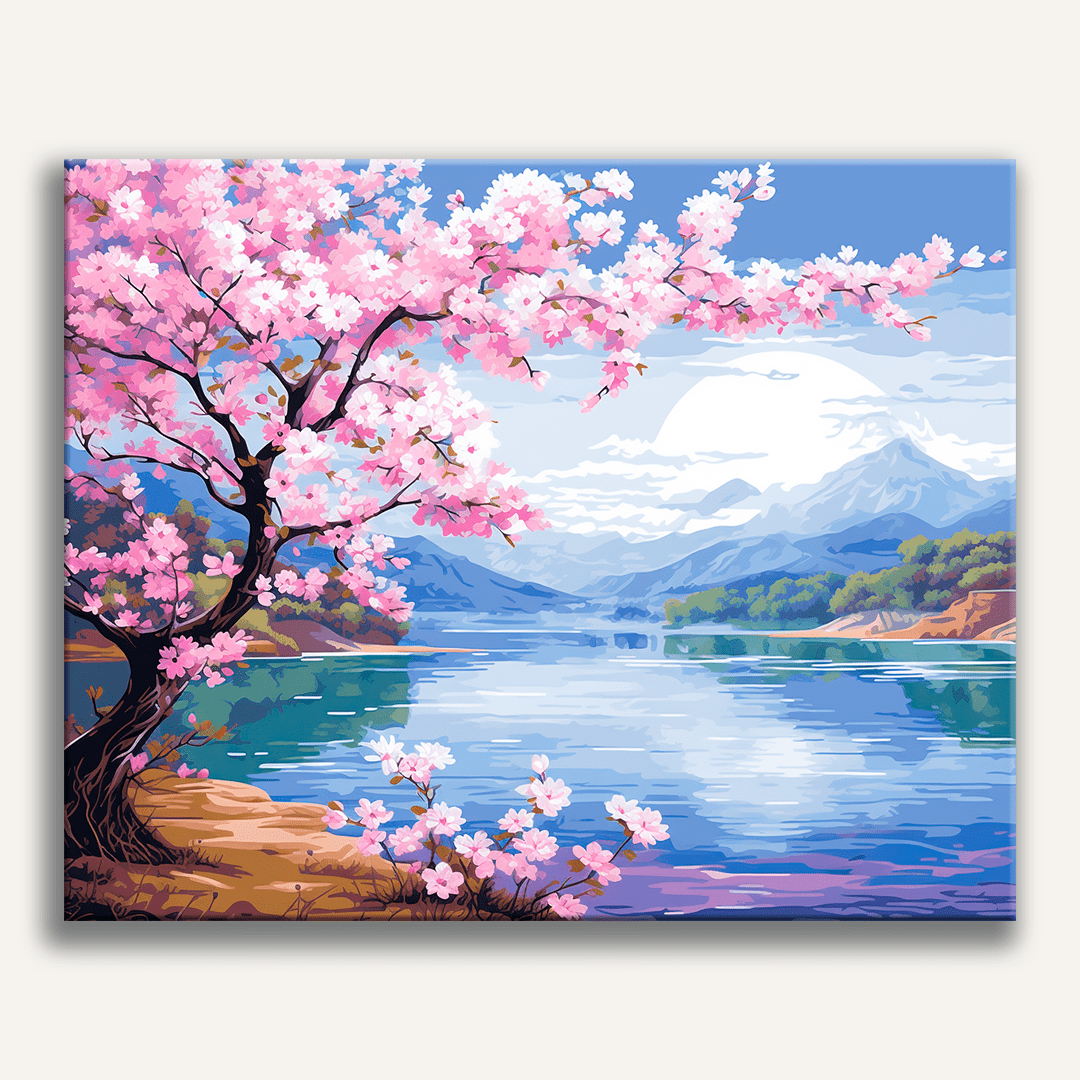 Spring Serenity Paint-by-Numbers Kit – Maison Artsen