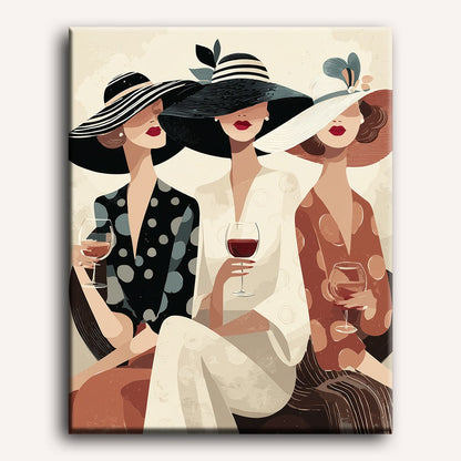 Wine Time Paint-by-Numbers Kit – Maison Artsen