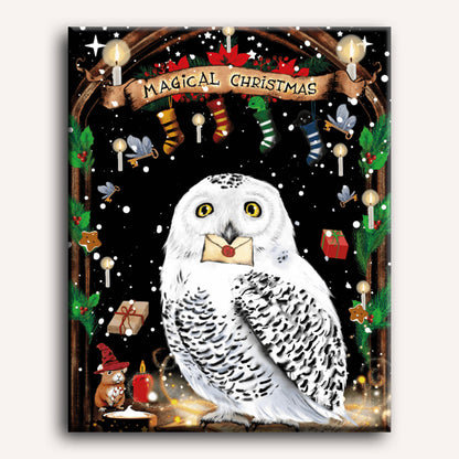 Magical Christmas Paint-by-Numbers Kit – Maison Artsen