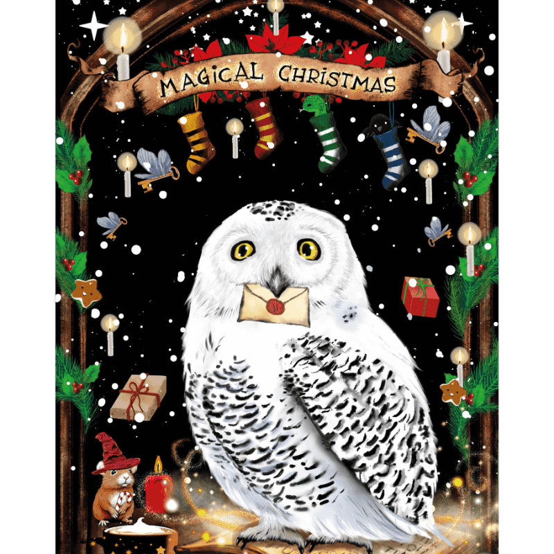 Magical Christmas Paint-by-Numbers Kit – Maison Artsen