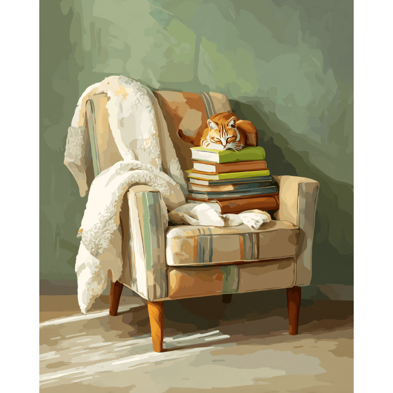 Busy Paint-by-Numbers Kit – Maison Artsen