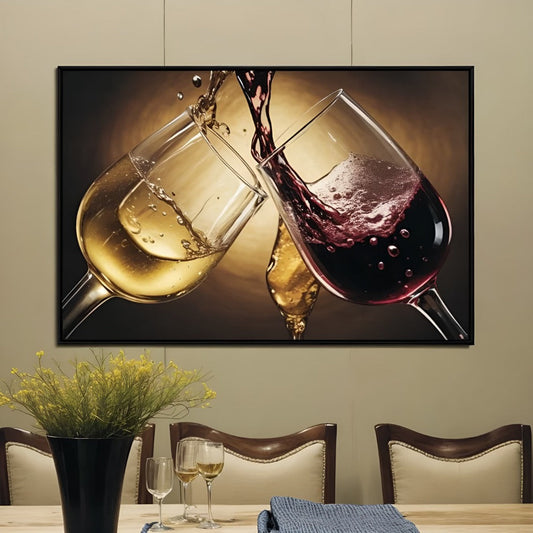 Vins Rouges et Blancs - Tableau peinture par numéro
