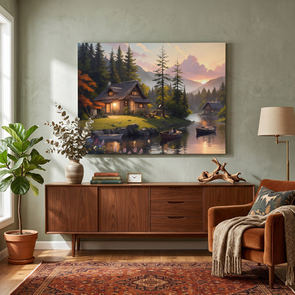 Forest Refuge Paint-by-Numbers Kit – Maison Artsen