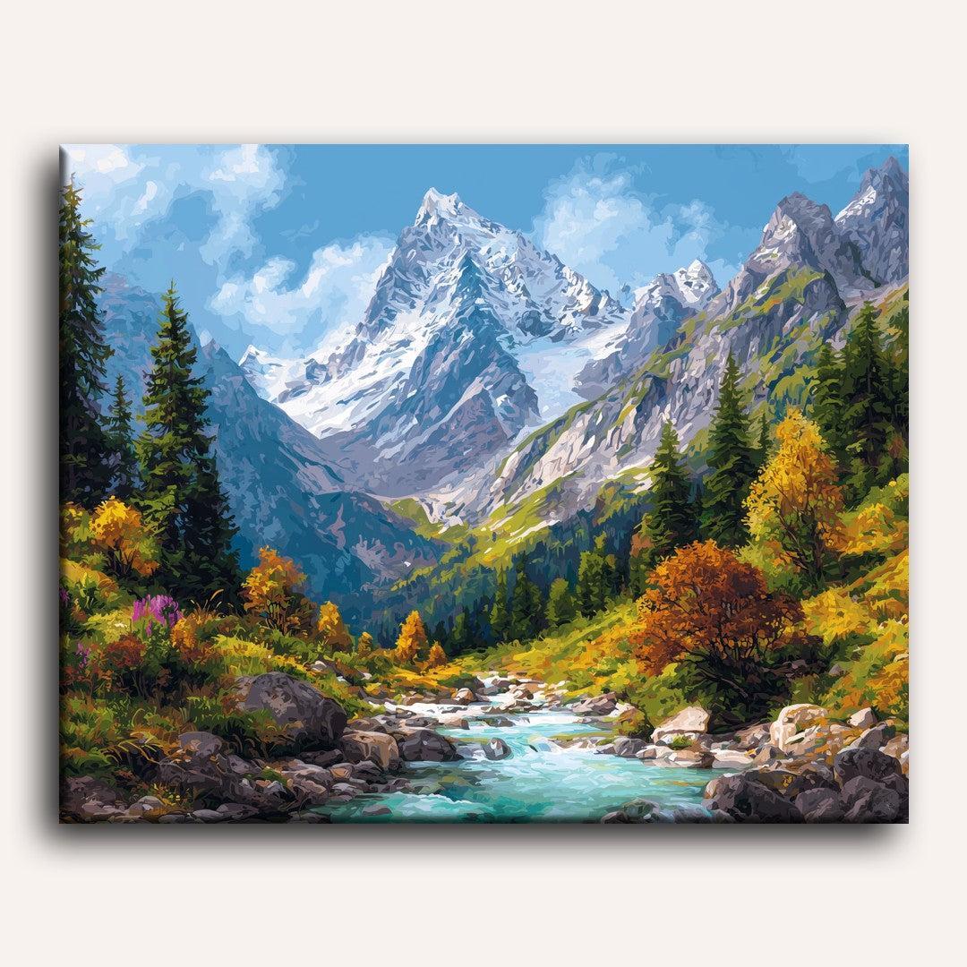 Source de la Nature - Peinture par numéro Maison Artsen