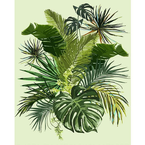 Symphonie de Feuilles - Peinture par numéro Maison Artsen
