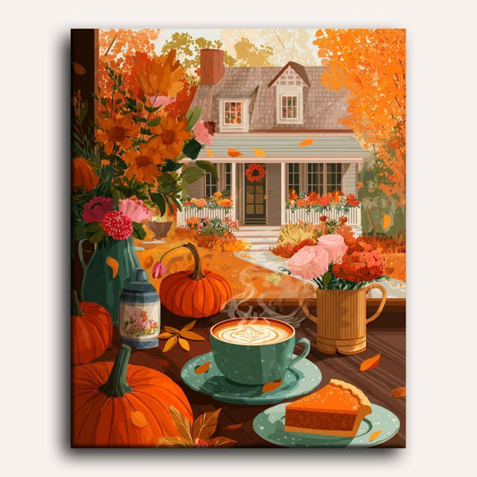 Squash Tart Paint-by-Numbers Kit – Maison Artsen