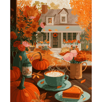 Squash Tart Paint-by-Numbers Kit – Maison Artsen