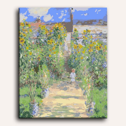 The Artist's Garden Paint-by-Numbers Kit – Maison Artsen