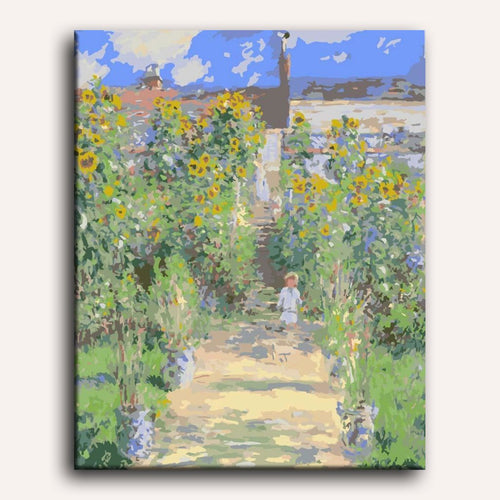 The Artist's Garden Paint-by-Numbers Kit – Maison Artsen