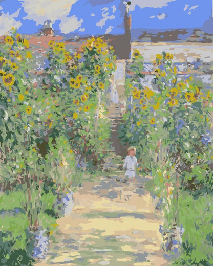 The Artist's Garden Paint-by-Numbers Kit – Maison Artsen