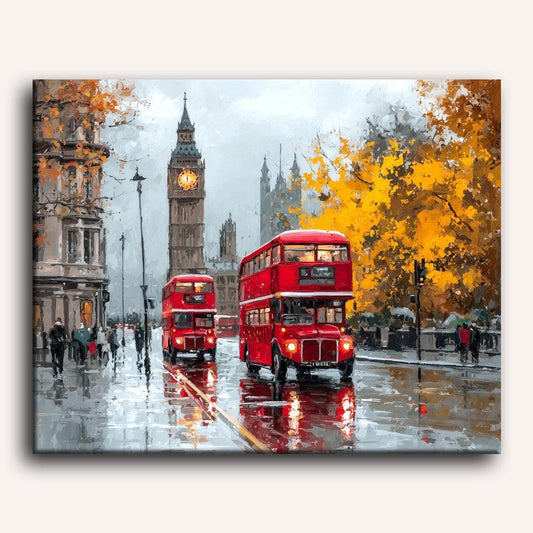 Londres Intemporelle - Peinture par numéro Maison Artsen