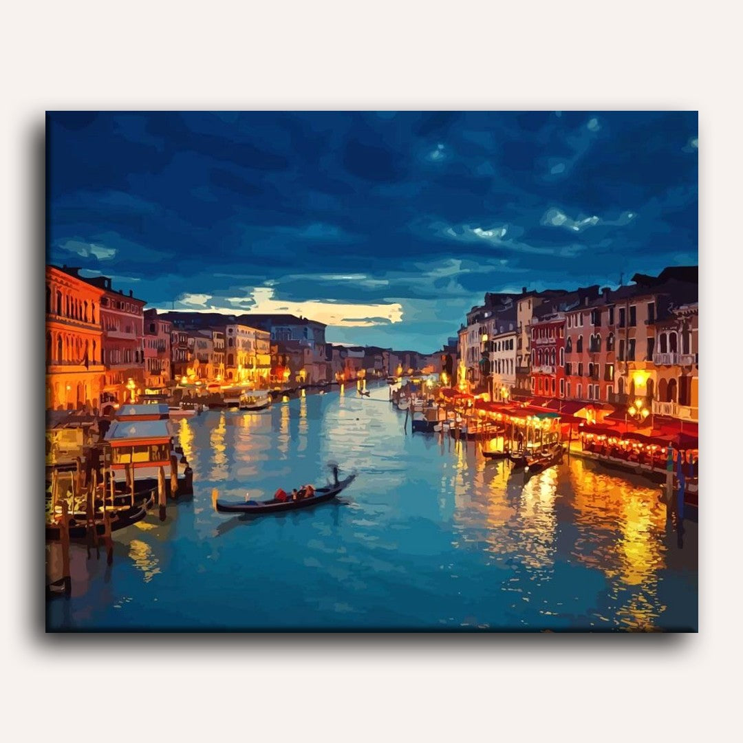 Venice at Night Paint-by-Numbers Kit – Maison Artsen