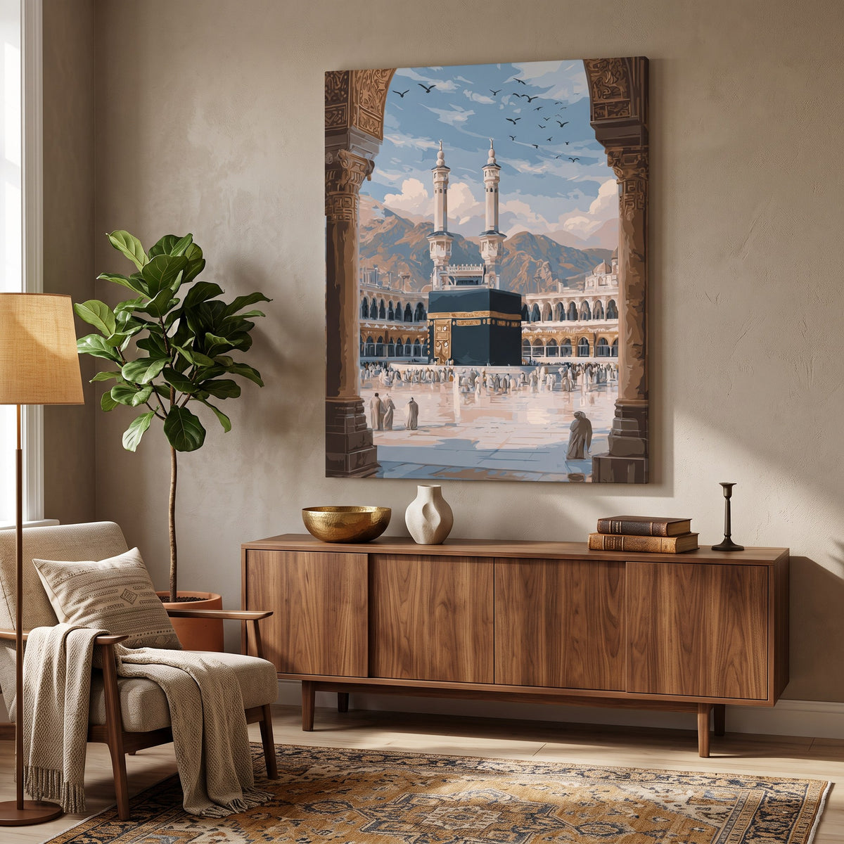 Toward the Kaaba Paint-by-Numbers Kit – Maison Artsen