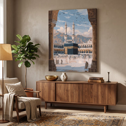 Toward the Kaaba Paint-by-Numbers Kit – Maison Artsen