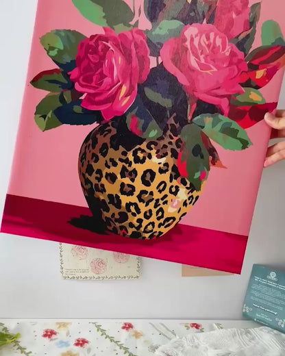 Wildflowers in a Boot | Paint by Numbers