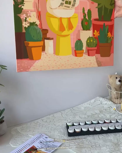 The White Goose | Paint by Numbers, 12×16"