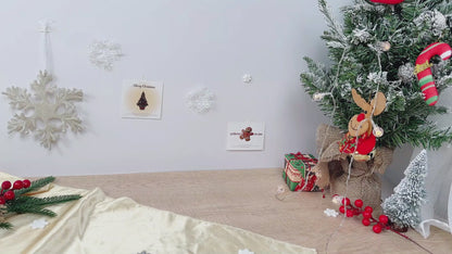 Vidéo du calendrier de l'Avent Couronne de Noël Maison Artsen : ouverture des cases