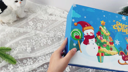 Vidéo du calendrier de l'Avent Bonhomme de Neige Maison Artsen : ouverture des cases