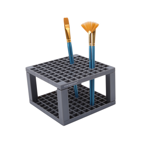 96-Hole Square Brush Holder – Storage & Drying – Maison Artsen