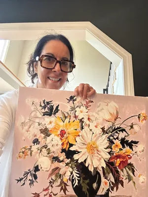 Peinture par numeros realisee par une cliente Maison Artsen